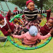 Daycare Kids Swinging