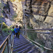 We went to Blue Mountains during Oz Gap Year Paid Work Program in Sydney 