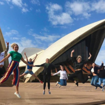 Sydney Opera House City tour during Oz Gap Year Paid Work Program in Sydney 
