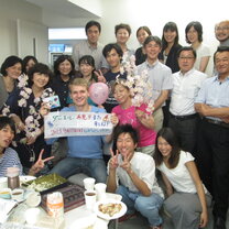 In the LEX office in Tokyo Enjoying my time in the LEX office with my coworkers.