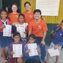 Small group of our students