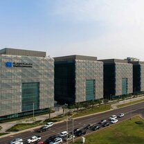 Khalifa University Main campus, large and modern structures surrounded by landscaped green in the heart of Abu dhabi Khalifa University Main campus, large and modern structures surrounded by landscaped green in the heart of Abu dhabi