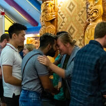 Noho Marae. A weekend arranged by AUT, where you learn about the Maori culture.