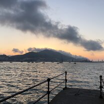 Gorgeous Las Arenas sunset