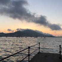 Gorgeous Las Arenas sunset