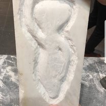 This little guy (actually, they were women) was my attempt at marble carving! The studio I went to was closely located to CYA's main campus. Carving was a good way to break up the week and try out a new form of art!