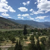 A brilliant day in the Paro Valley