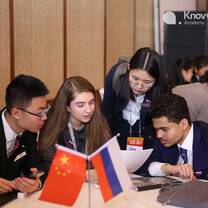 group looking at a book 
