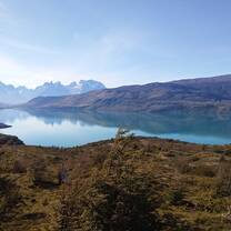 A glacial lake in Patagonia. Absolutely no editing in this photo.