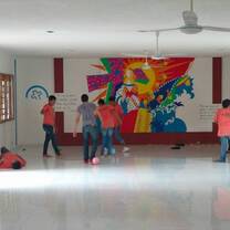 Volunteering with young people