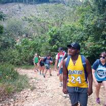 Hike and excursion during Dominican Republic Program