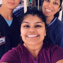 Making new friends with the SMD student volunteers