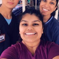 Making new friends with the SMD student volunteers