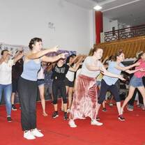Evening activities include talent shows and dance competitions