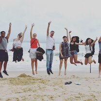 Yangjiang camp trip to the beach! Yangjiang camp trip to the beach!