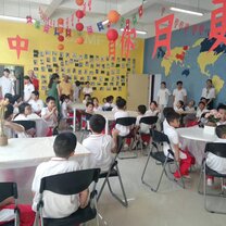 Bright, modern classrooms Bright, modern classrooms