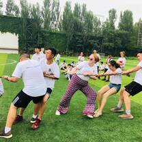 Fun sports day - tug-of-war
