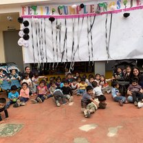 Last day with the kids in the daycare 