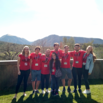 Counselor team from March 2019 in Damian location  British Village counselors in France