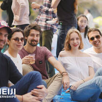 Cherry blossom viewing party in Spring.