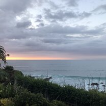 Raglan Raglan; gorgeous scenery, cute city and good surfing.