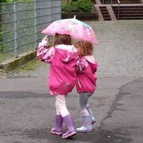 There was a lot of weather changes--but mostly lovely and warm.