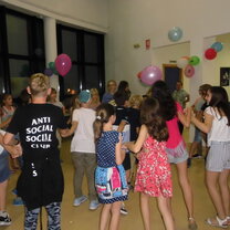 Enjoy our Welcome Party with plenty of games, dancing and sweets