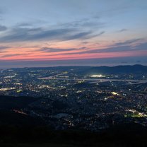 A picture of the nightview you can see in Fukuoka. 