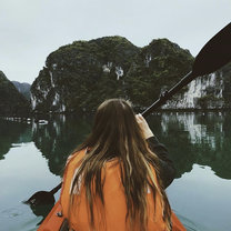 Kayaking in Vietnam