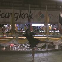 This picture was taken in the center of Bangkok, Siam.