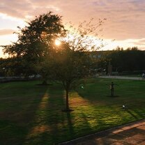 Sunset from Main Halls  Sunset