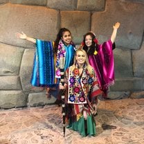 In the Plaza of CUSCO, PERU