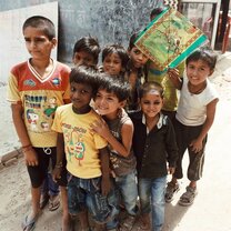 volunteer in India with IVHQ