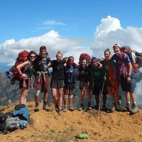 Team Photo at Costa Rica's highest point