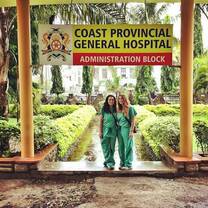 Past Elective Africa PA healthcare participants at Coast Provincial General Hospital in Mombasa