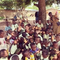 Retca school in Frankadua, Ghana 