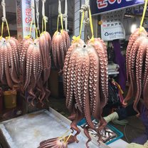 Octopus at the market