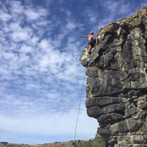 Rock climbing on the AGP