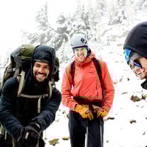 Backpacking portion.