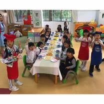 Students baking in Class