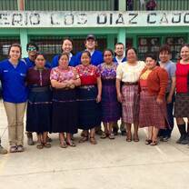Participants with health center staff