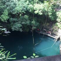 This cenote is just one example of the oasis of calm you can find just outside the city
