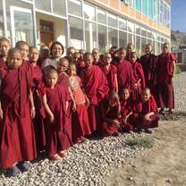 uddhist Monk Students of Ladakh, Northern India