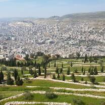 a view of the city of Nablus