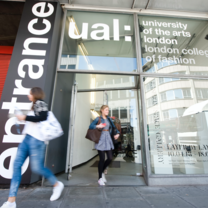 Entrance to London College of Fashion