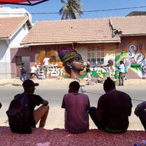 Art in streets of Dakar