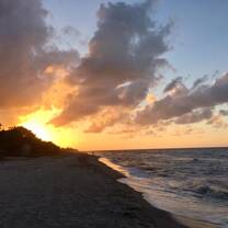 Sunset in El Porvenir