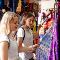 fashion and textile interns in Bali