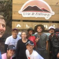 Hiking Acatenango with friends