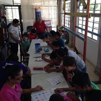 Work with young people. With kind permission of El Hogar de Loreto.